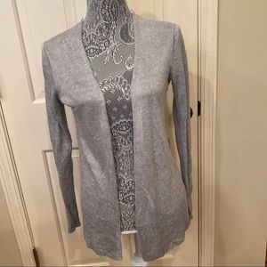 🦋 Eileen Fisher Gray Linen Cardigan
